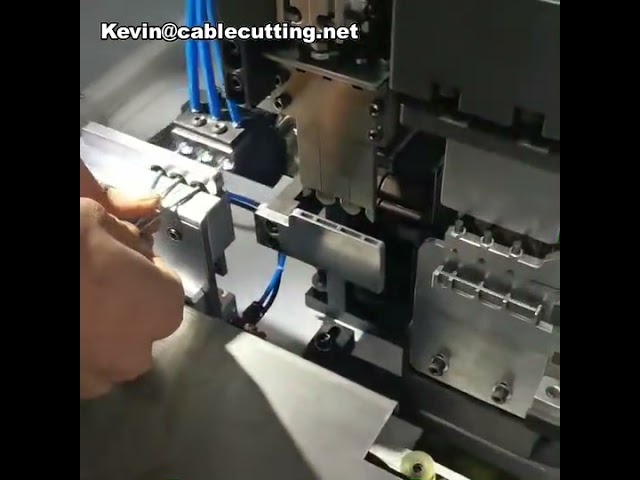Máquinas Automáticas de Crimpado de Terminales para Cables | Sistema de Remachado con 3 Estaciones
