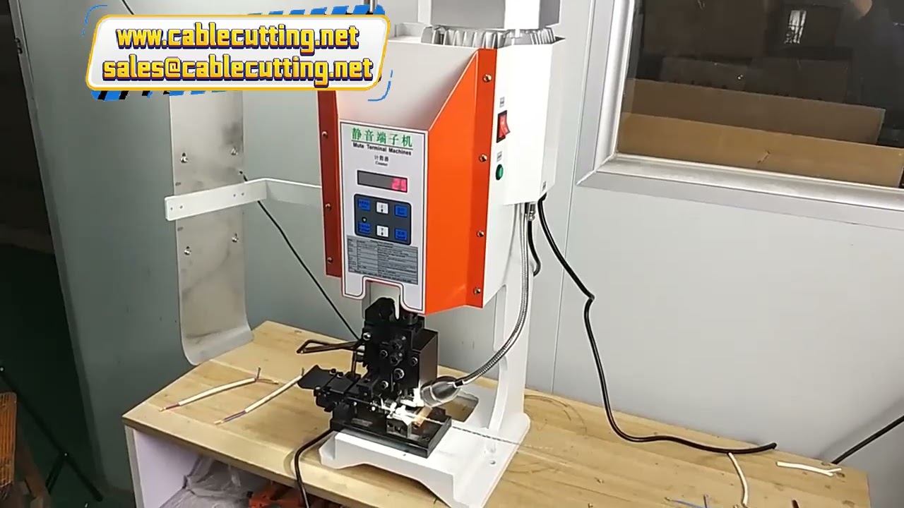 Máquina de Crimpado de Terminales 2T Nuevo Estilo con Alimentador Lateral para Conectores XH2.54, PH2.0 y SPHD-001T-P0