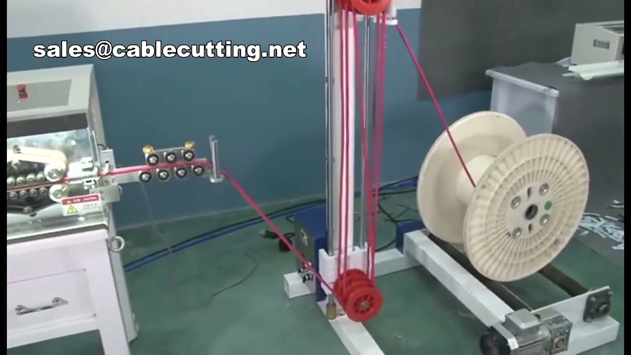 Máquina Prealimentadora de Cables y Alambres | Sistema de Alimentación Industrial