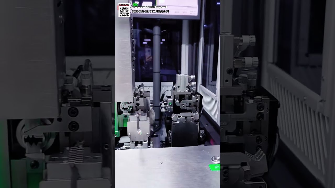 Máquina todo en uno HSD Ethernet para pelado y crimpado de terminales en energía renovable