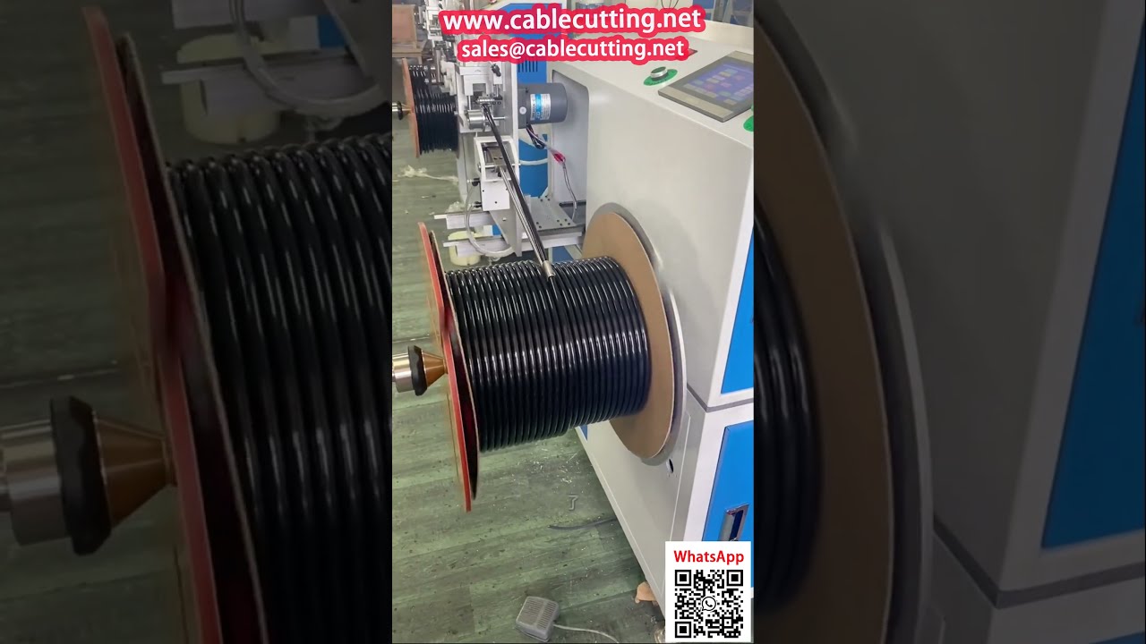 Máquina de bobinado de tubos de PVC con contador digital para bobinas variadas