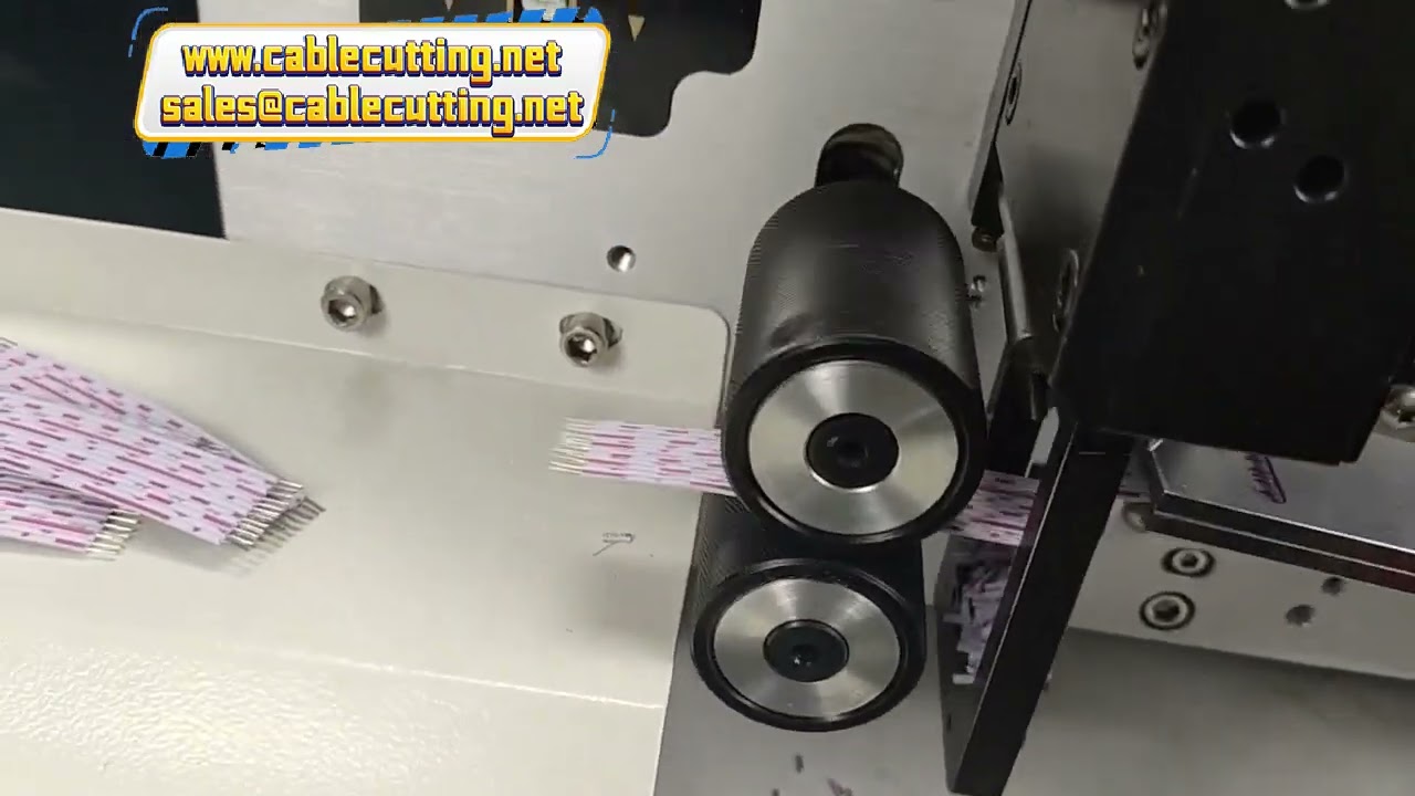 Máquina cortadora de cable plano PVC: Pelado, separación y trenzado automático de hilos flexibles