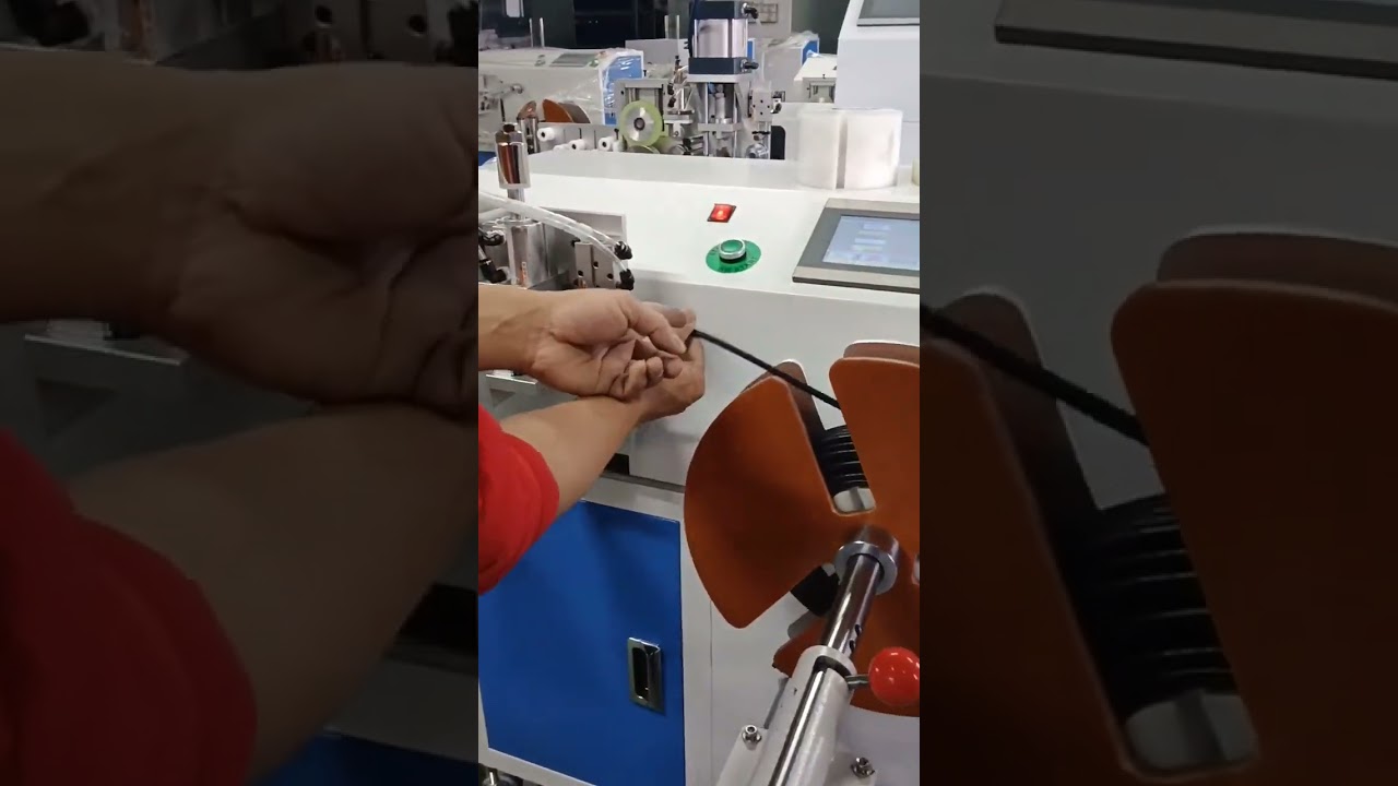 Máquina Automática de Bobinado y Enrollado de Alambre con Conteo de Metros y Devanado Preciso #maquinaria