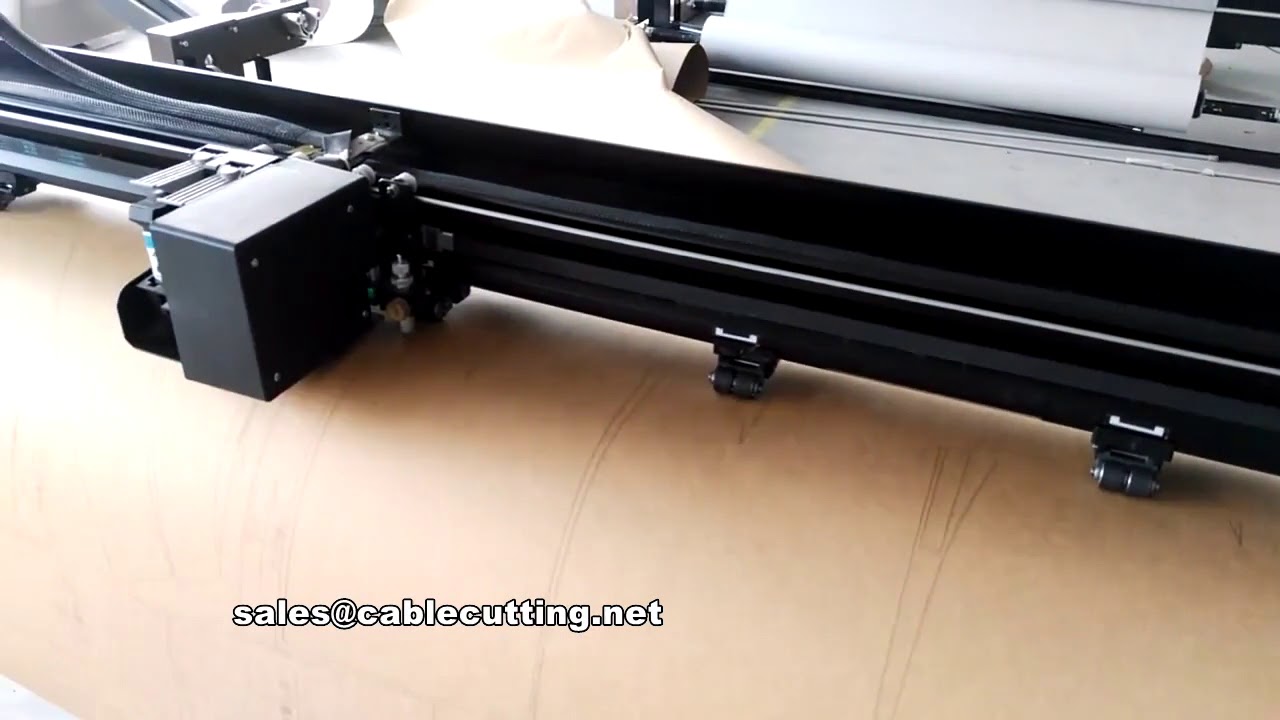 Máquina cortadora automática con cuchilla trazadora | Plotter de corte CNC de alta precisión