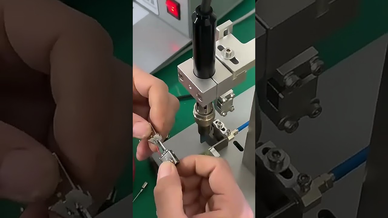 Máquina de soldadura semiautomática para conectores USB, interruptores y cables – Equipo de soldadura de placas PCB