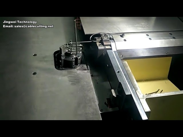 Máquina CNC automática para enrollar anillos de retención de motor y bridas de electrodo