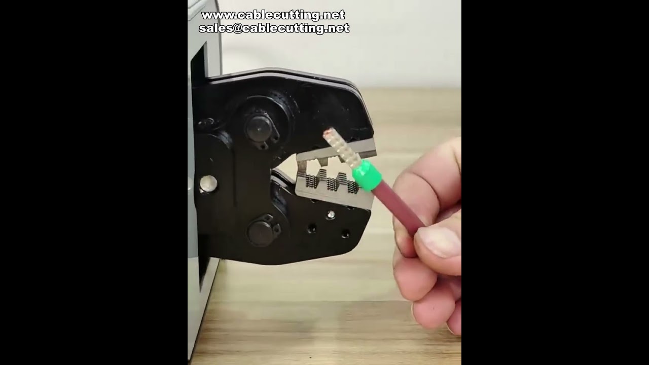 Crimpadora Eléctrica de Cables: Herramienta Profesional para Conexiones Seguras