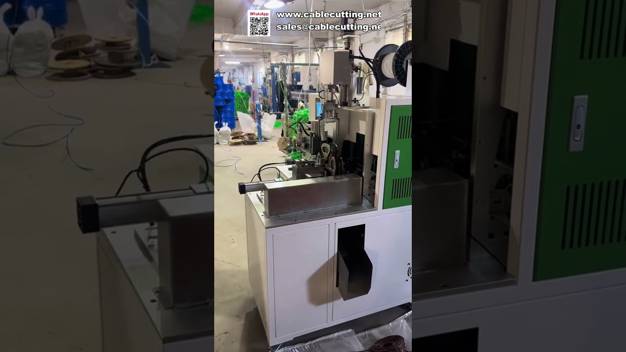 Máquina Automática de Conteo, Corte, Bobinado y Atado de Alambre
