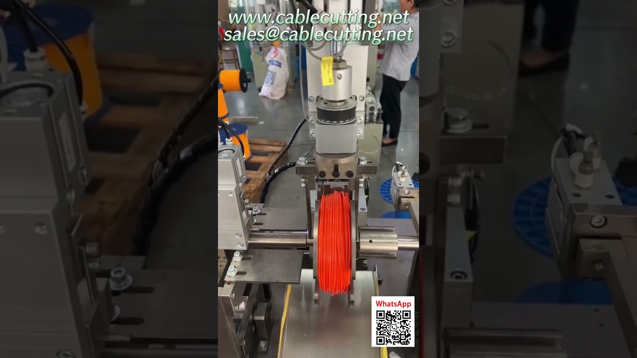 Máquina Atadora Automática para Carretes de Línea de Recortadora