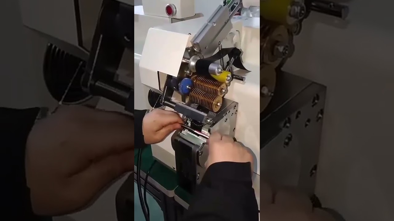 Máquina Automática para Envolver Cinta Aislante y Bobinar Puntos en Arnés de Cables | #maquinaria #automotriz