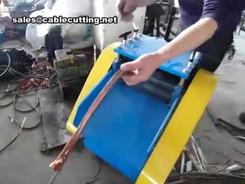 Máquina Peladora de Cables de Cobre para Reciclaje – Procesamiento Eficiente de Residuos
