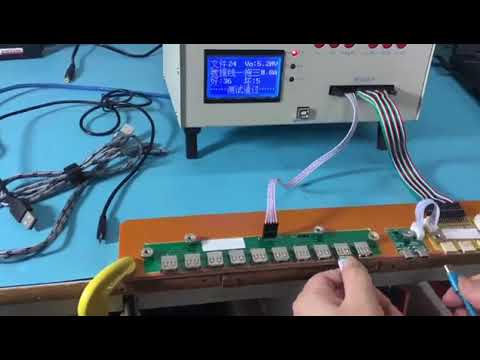 Máquina de prueba de cables USB WPM-8681 - Control de calidad automatizado