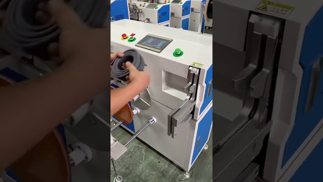 Máquina de Bobinado de Alambre Versátil para Diversos Materiales con Medición Precisa y Enrollado Ordenado