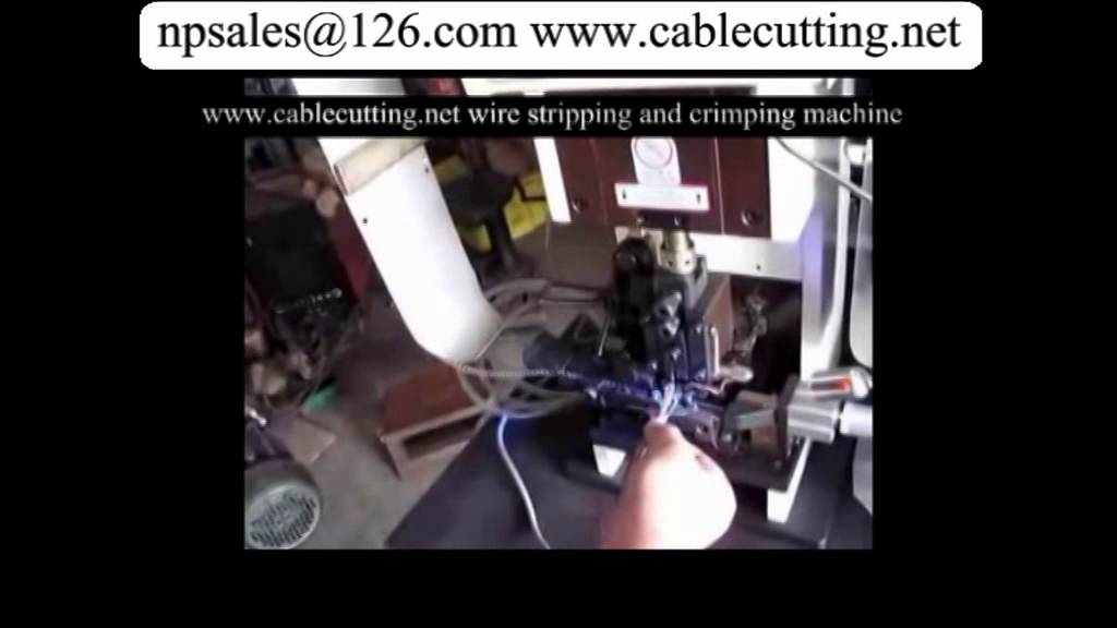 Máquina peladora y crimpadora WPM-15 | cablecutting.net