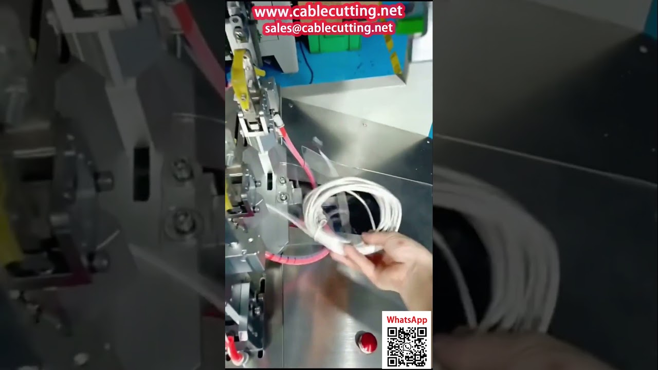 Máquina de Atar Cables Totalmente Automática: Soporte para Múltiples Métodos de Dejar Extremos