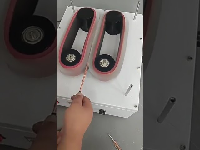 Máquina de Cepillado de Trenzado de Blindaje para Cable USB | Equipo de Malla de Blindaje