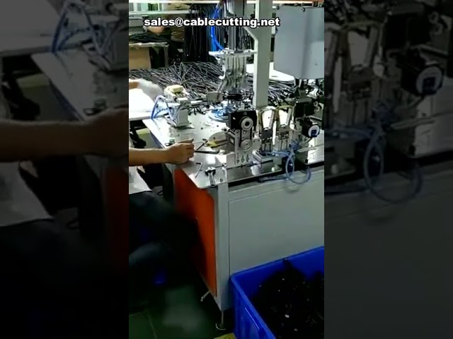 Máquina Automática de Bobinado y Atado de Cables para Bobinas