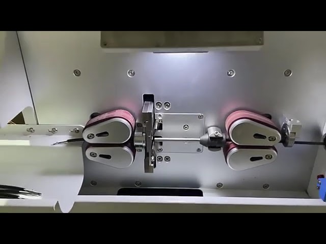 Máquina Eléctrica Automática de Corte y Pelado de Cables con Pantalla Táctil