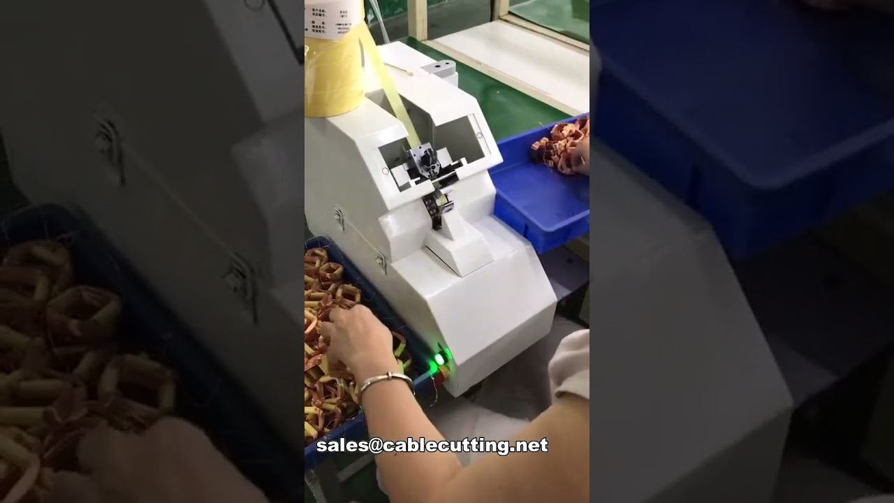 Encintadora automática para bobinas de alambre WPM-75