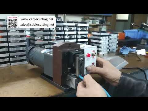 Máquina integrada de crimpado RJ45 y terminal metálico para arneses de cables