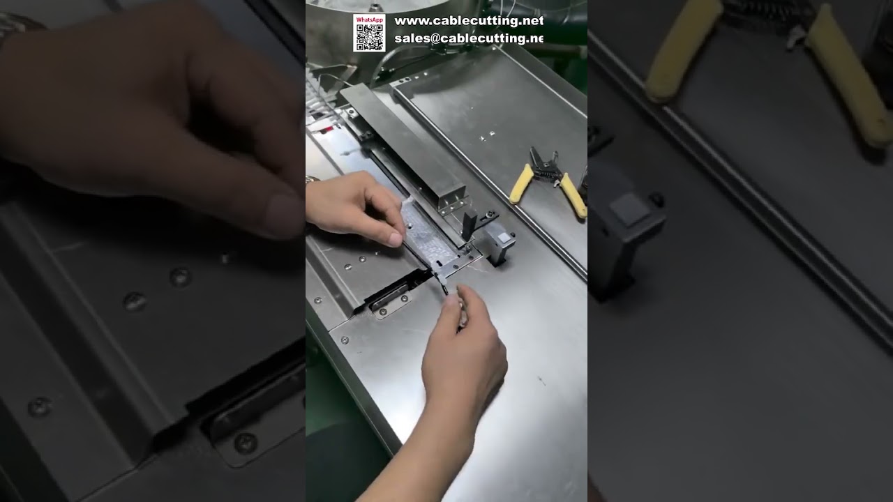 Máquina Automática de Bridas de Nailon Tipo Aeronáutico con Alimentación y Corte