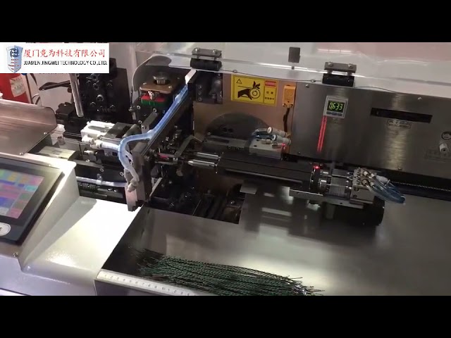 Máquina de Torsión, Estañado y Crimpado de Terminales para Cables | Procesamiento Automatizado