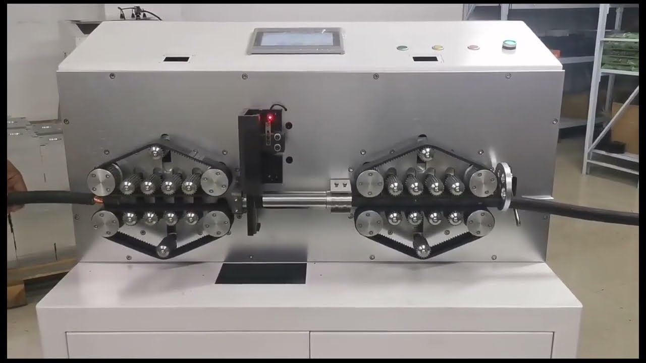Máquina Automática de Corte y Pelado de Cables Gruesos Gran Diámetro 150 mm²