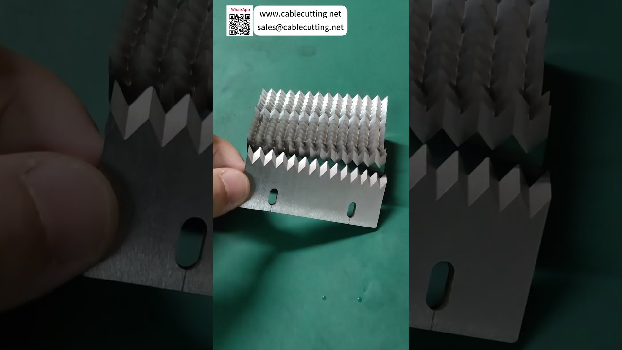 Fabricación personalizada de cuchillas para pelar cables y herramientas de corte para procesamiento de arneses