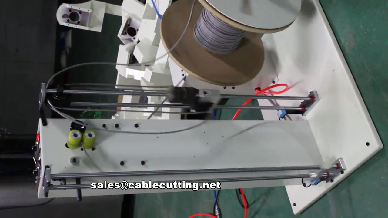 Máquina desbobinadora automática de alambre para alimentación industrial