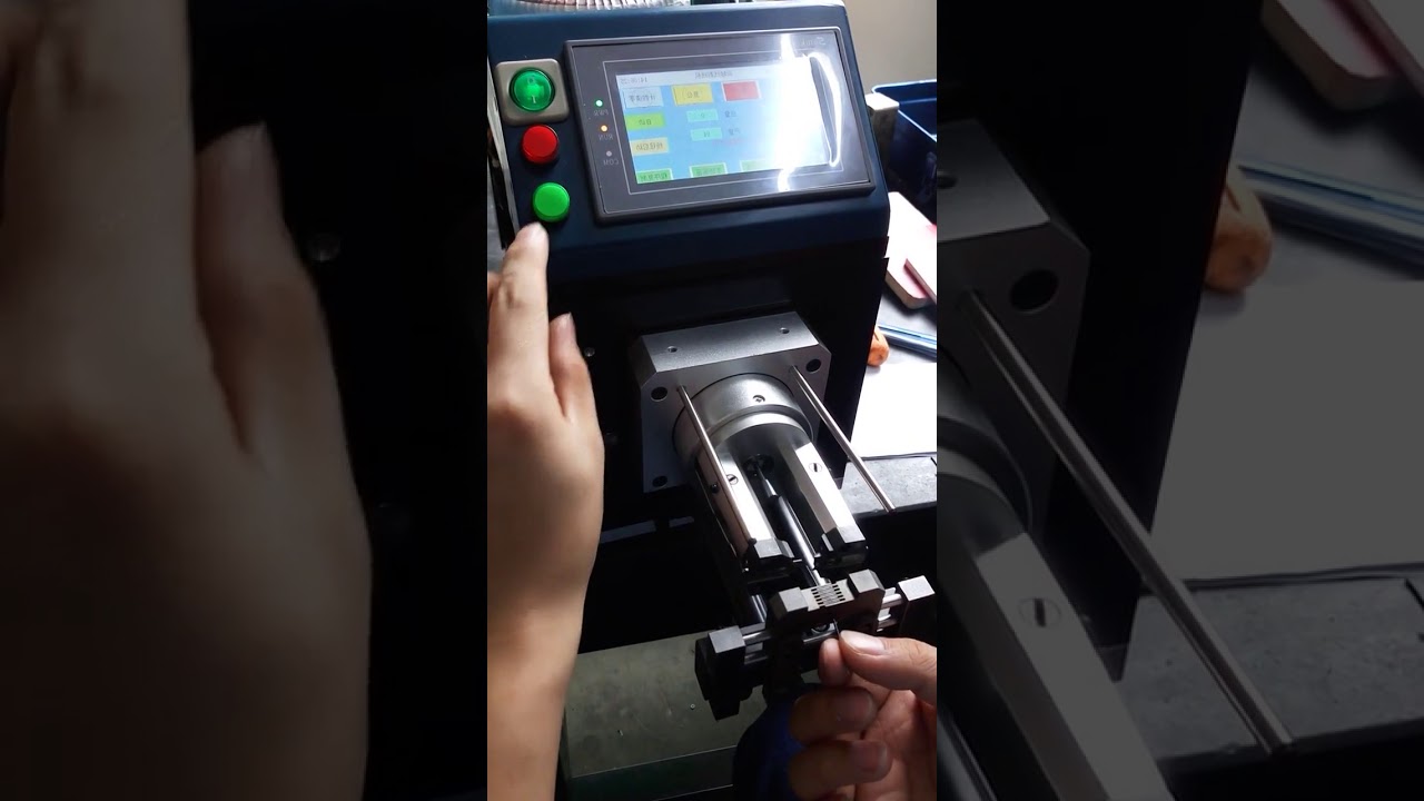 Máquina peladora de cables coaxiales de alta precisión