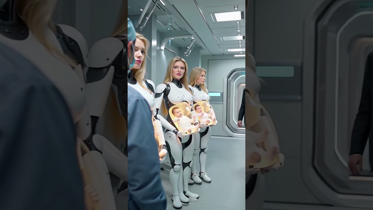 Robots con IA y Úteros Artificiales: Un Vistazo al Futuro #TecnologíaFuturista #Robótica #BioTecnología #Innovación