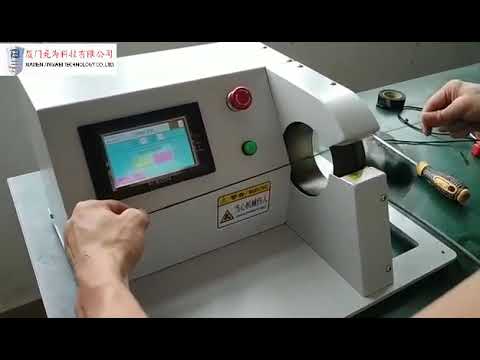 Máquina Etiquetadora Tipo Bandera para Cables | Bobinadora de Cinta Aislante PVC | Etiquetas Adhesivas