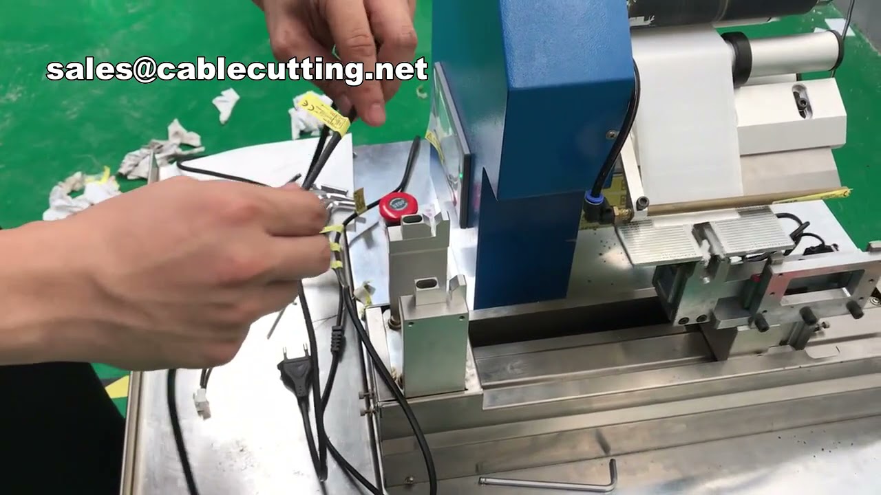 Máquina Etiquetadora Automática de Cables