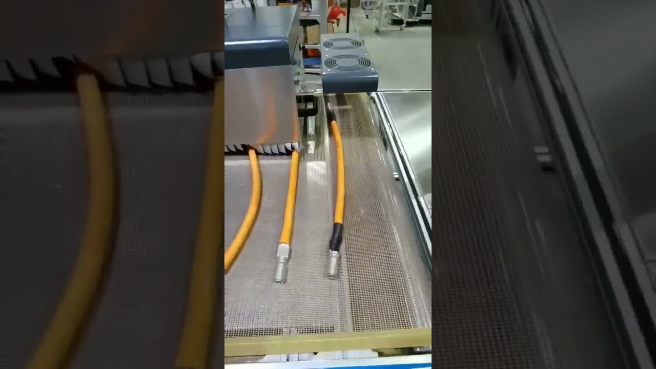 Máquina de Termorretráctil por Infrarrojos para Arneses de Cableado Electrónico | Encogimiento Localizado