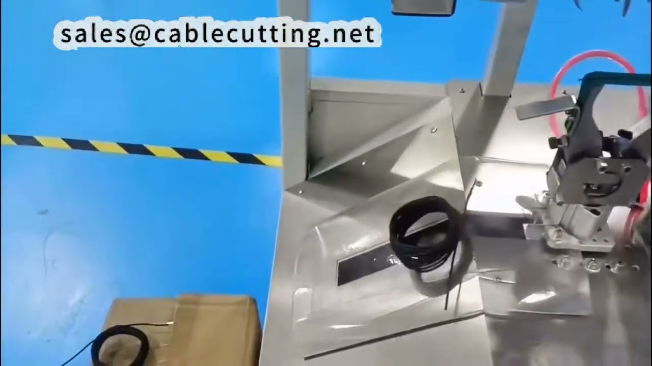 Servo Controlled Automatic Round Wire Winding and Tying Machine for Precise Coils