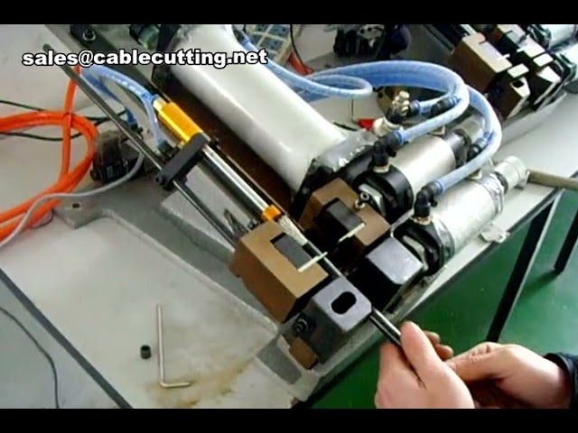 Máquina Automática de Pelado y Corte de Cables | Alta Eficiencia Industrial