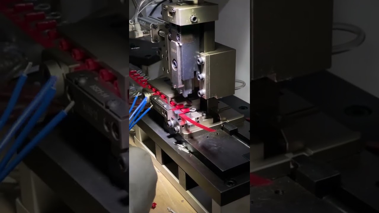 Aplicador de crimpado horizontal JST | Carrera de 30 mm, avance máximo de 22 mm