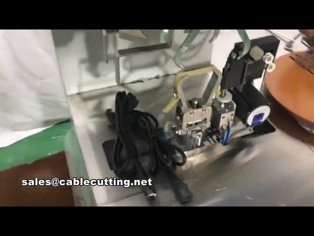 Máquina automática de enrollado y atado de cables de 8 letras WPM-40XL
