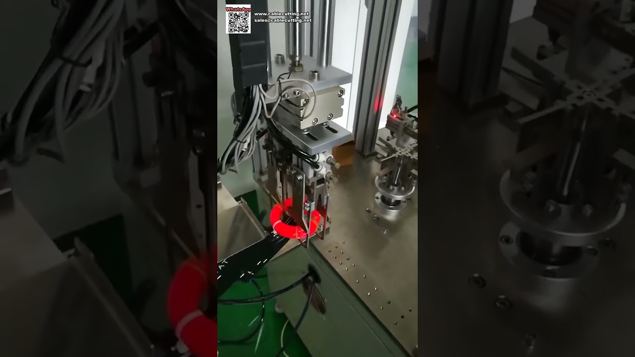 Máquina Automática Avanzada de Bobinado y Atado con Bridas para Línea de Recorte de Tarjetas Colgantes