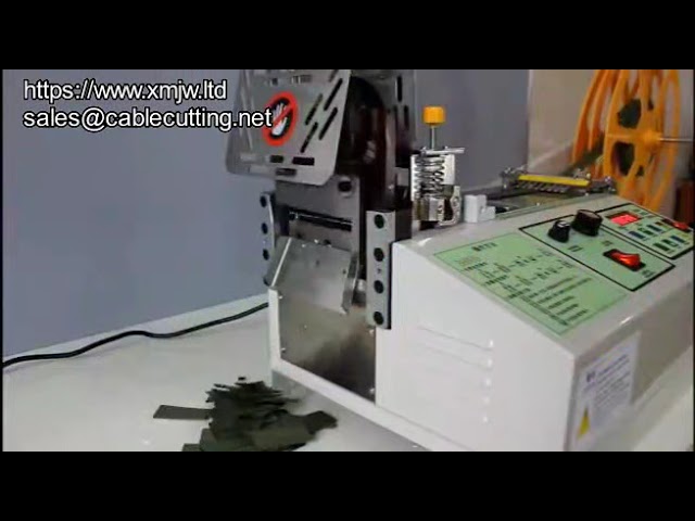 Máquina Automática de Corte por Cuchilla Caliente para Cintas y Correas - Sellado de Bordes con Cuchilla Térmica
