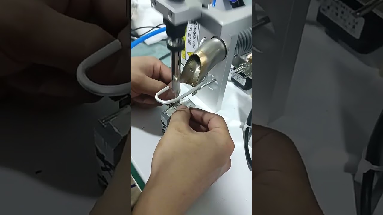 Máquina para Productos de Cable – Nuevo Equipo para Fabricar Cabezales USB y Soldadura de Cables Pequeños