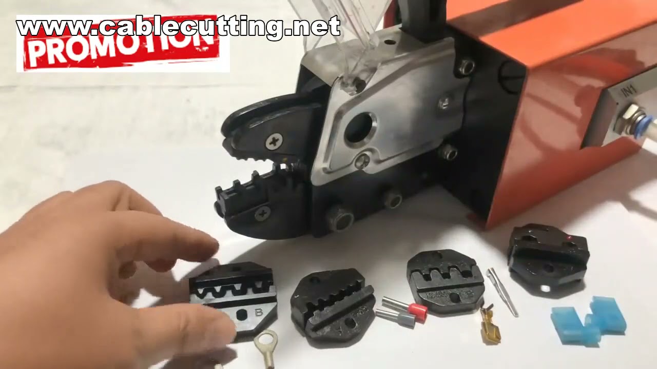 Semi-Automatic Pneumatic Terminal Crimper Machine for Wire Processing
