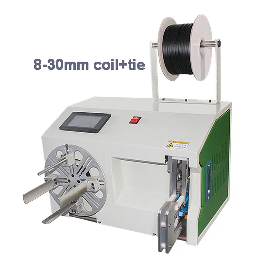 Máquina Automática Bobinadora y Atadora de Cables WPM-212 - Máquina de Bobinado y Atado de Cables