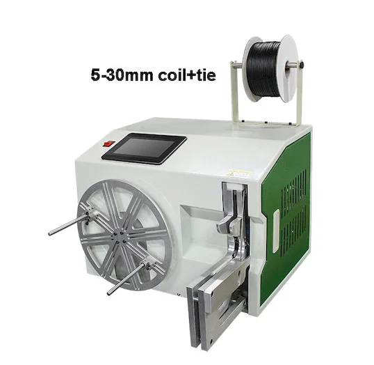 Máquina Automática de Rebobinado y Atado de Cables WPM-212A - Máquina de Bobinado y Atado de Cables