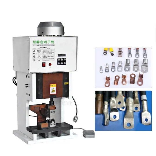 Máquina Silenciosa de Engarzar Terminales WPM-8000S - Máquina de Crimpado de Terminales (o Prensadora de Terminales)