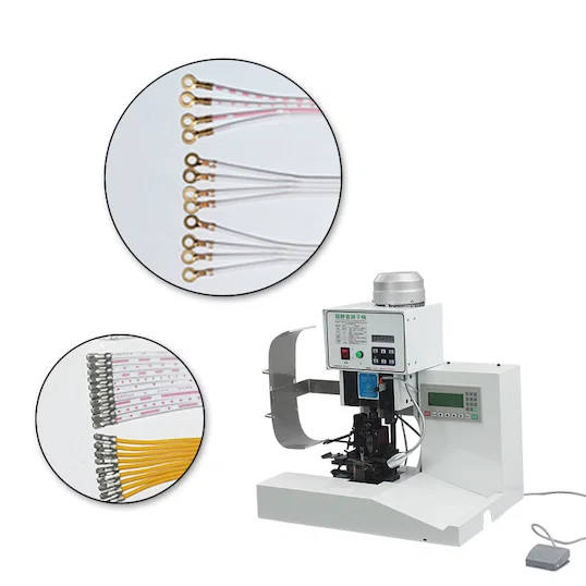 Máquina Semiautomática de Engarce para Cable Plano 2P-20P WPM-FCCM-18 Thumb