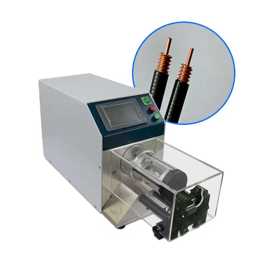 Peladora Semiautomática de Cable Coaxial WPM-8608 - Peladora de Cable Coaxial